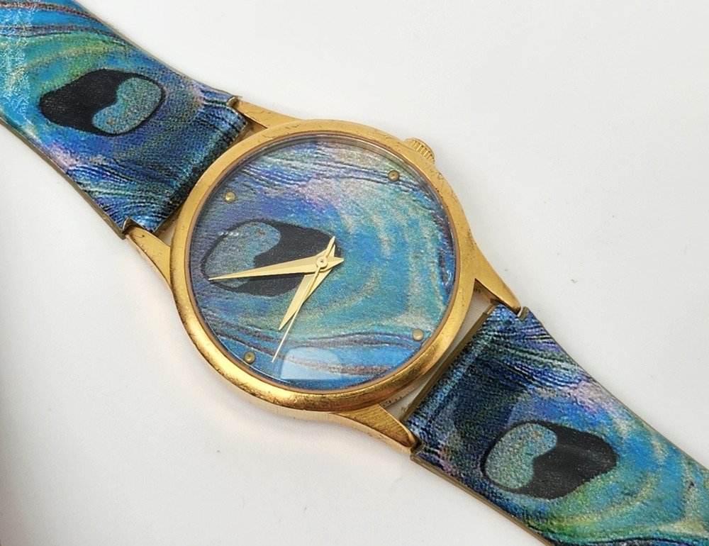 The Metropolitan Museum of Art MMA Louis Comfort Tiffany Blue Peacock Feather